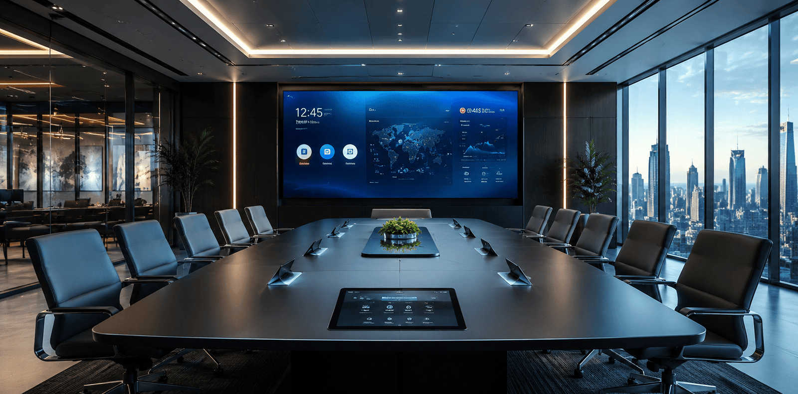 Modern technology collaboration workspace